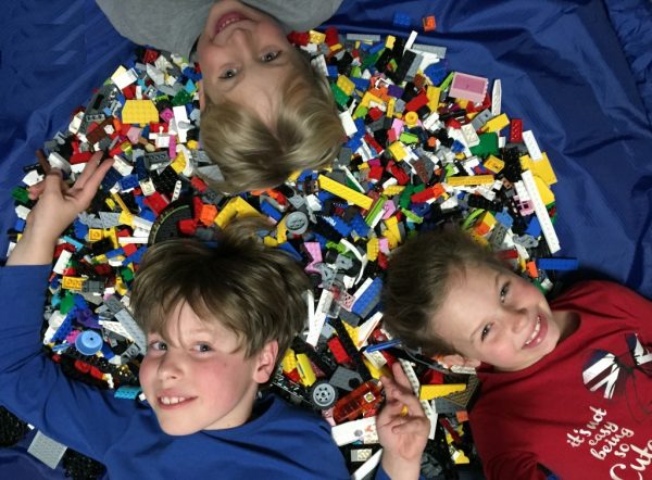 Kids and Lego